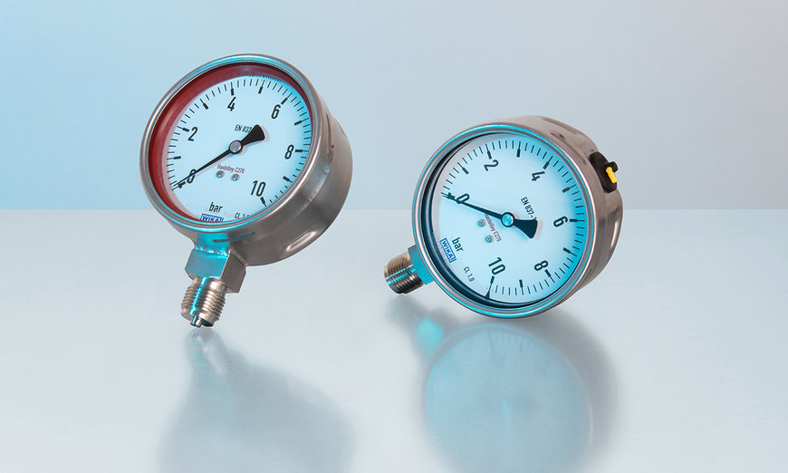 Hastelloy pressure gauge for highly aggressive media